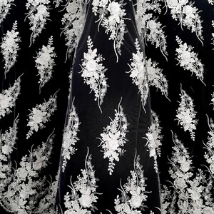 HAFT NA TIULU 3D ZDOBIONY