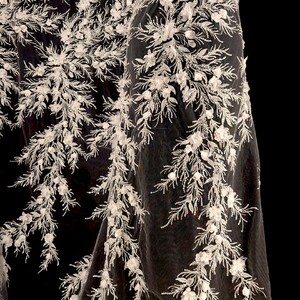 HAFT NA TIULU ZDOBIONY 3D