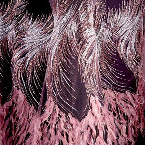 HAFT NA TIULU ZDOBIONY 3D