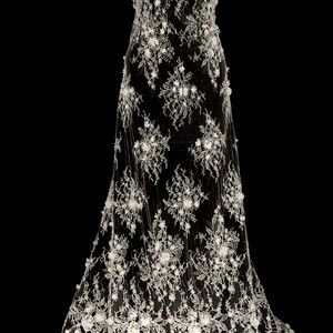 KORONKA FRANCUSKA ZDOBIONA 3D - P48-3D