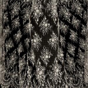 KORONKA FRANCUSKA ZDOBIONA 3D