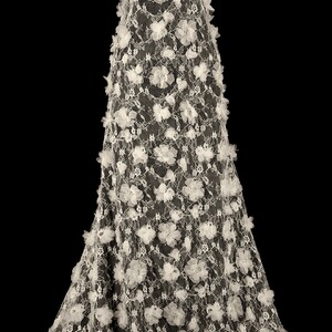 KORONKA FRANCUSKA ZDOBIONA 3D - P20-3D