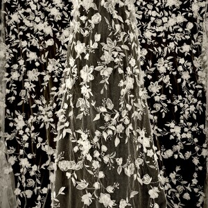 HAFT NA TIULU ZDOBIONY 3D