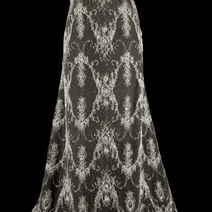 KORONKA FRANCUSKA ZDOBIONA - P523