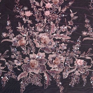 HAFT NA TIULU ZDOBIONY 3D