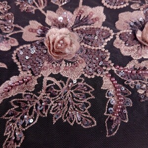 HAFT NA TIULU ZDOBIONY 3D