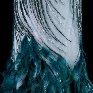 HAFT NA TIULU ZDOBIONY 3D