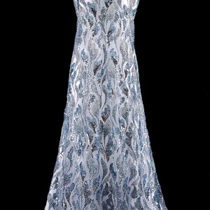 HAFT NA TIULU ZDOBIONY  - EF684